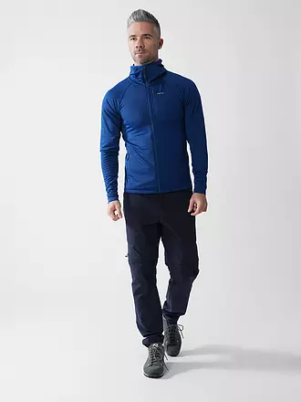 MERU | Herren Fleecejacke Highfields Hoodie | dunkelblau